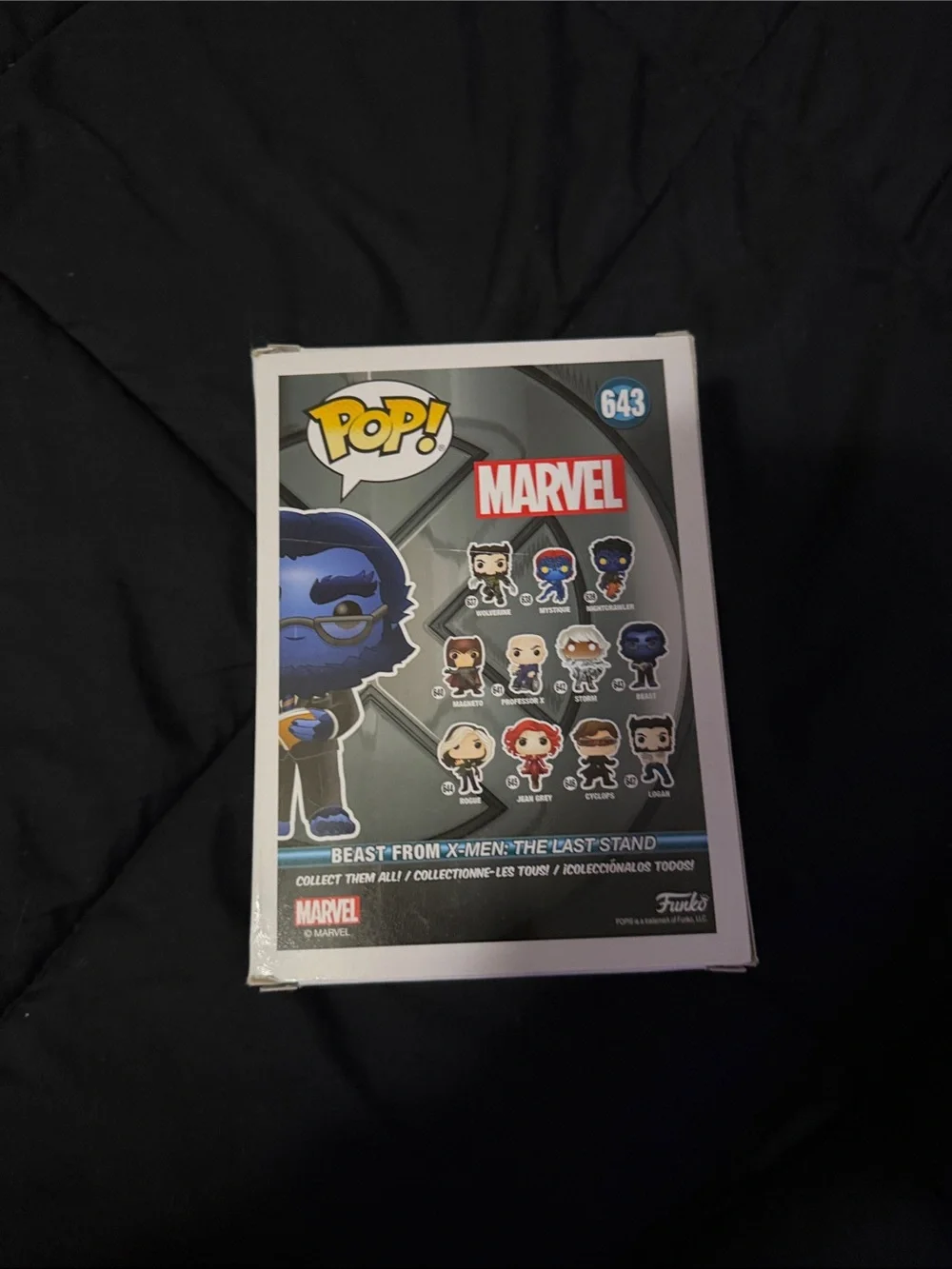 Funko Marvel Beast Blue and Black Vinyl Figure #643 - Picture 3 of 5